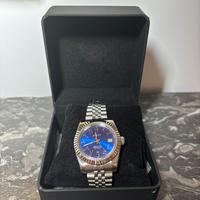 Seiko mod arabic blue dial