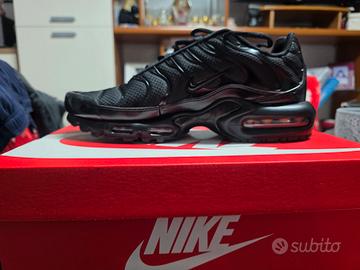 Nike air max plus TN triple black TG 44