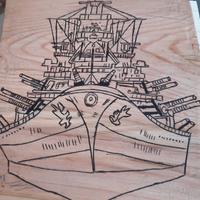 quadri  pittografati a mano 