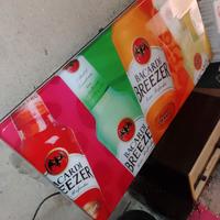 Insegna Bacardi al neon vintage funzionante