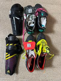 Scarpe da calcio + parastinchi