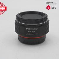PHOLSY PK-FX Lens adapter (Pentax-Fuji)