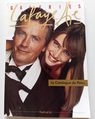 Catalogo Galeries Lafayette  1989 . Alain Delon