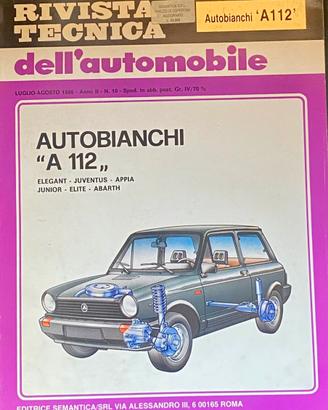 Rivista Tecnica dell'Automobile Autobianchi A112