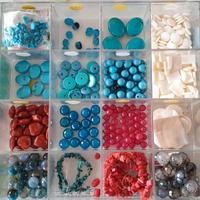 Perle, cristalli e componenti per bigiotteria