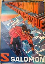 Poster vintage MARKOWITCH SALOMON SYLVAN SAUDAN