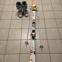 SCI ROSSIGNOL Attraxion 1 + SCARPONI DA SCI WED’ZE