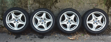 4 Cerchi Z3 E46 E36  7,5x17 pollici ET41 Style 40