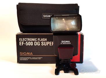 SIGMA FLASH EF 500 DG PER NIKON