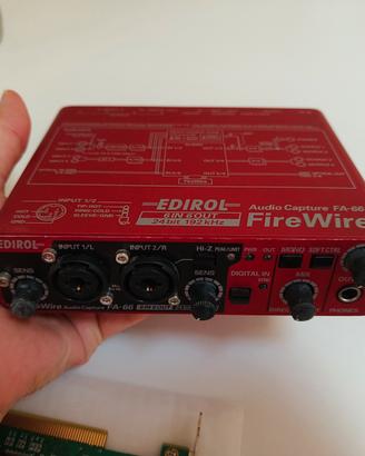 Edirol FA 66 - scheda audio - FireWire