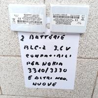 2 Batterie compatibili x Nokia 3310/3330  BLC-2