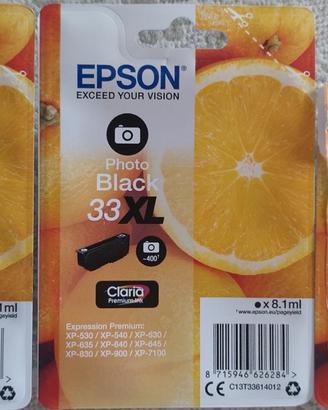 Cartucce ARANCIA per stampante Epson