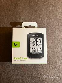 Bryton Rider 15 Neo E! Ciclo Computer GPS - Nero