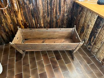 Culla di montagna in legno fine 800