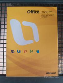 Office Mac 2008 home student edition 3 licenze