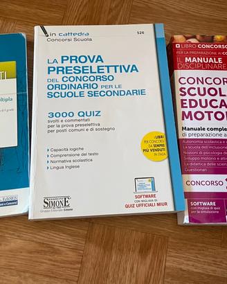 Libri concorso docenti scienze motorie