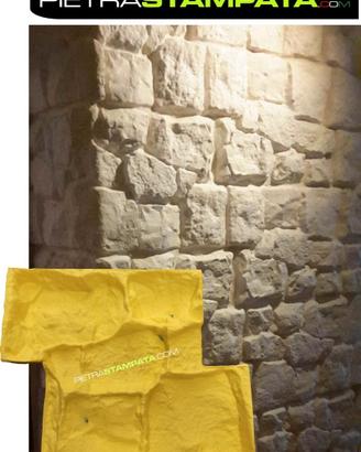 STAMPO FORMA per intonaco stampato CEMENTO