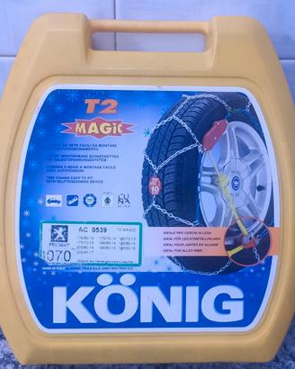 CATENE DA NEVE KONIG MAGIC 090 NUOVE