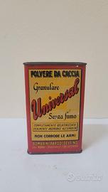 Antica latta polvere da sparo "Universal"