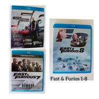 serie Fast & Furious da 1 a 8 Bluray