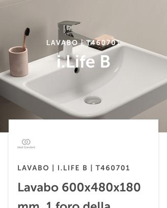 LAVABO IDEAL STANDARD life b