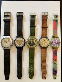 Lotto 5 Swatch anni '90