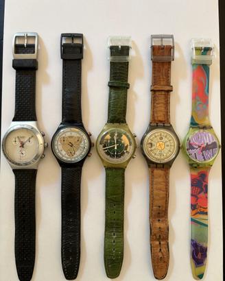 Lotto 5 Swatch anni '90