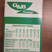 Tasselli G&B fissaggi C12