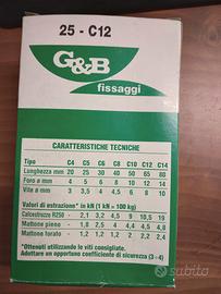 Tasselli G&B fissaggi C12