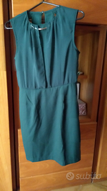 Abito donna verde bosco