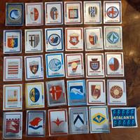 1 Figurina scudetti calcio 90/91 nuova con velina