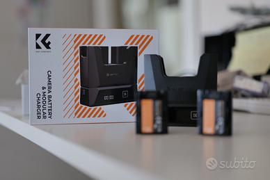 K&F CONCEPT NP-FZ100 - Doppia batteria con carica
