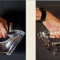 LAMPADA DA TAVOLO in cristallo DAUM