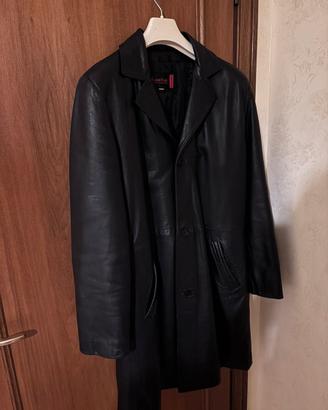 Cappotto vera pelle uomo taglia 50 (XL)
