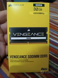 CORSAIR VENGEANCE SODIMM DDR5 RAM  1x32GB 48