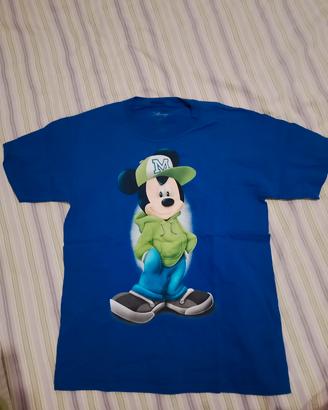 maglietta topolino blu