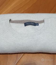 PuroCachemire Maglia Girocollo UomoXL beige