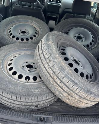Cerchi r15 per volkswagen polo seat ibiza skoda