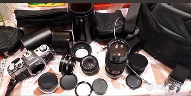 macchina foto canon + accessori