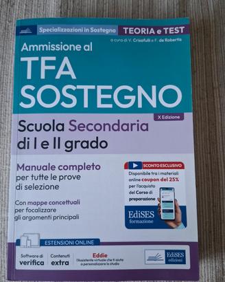 Libro per concorso Tfa sostegno 