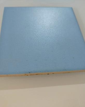 mq 30 piastrelle 10x10 azzurre opache in klinker 