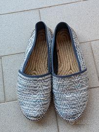 Espadrillas Donna trama marina