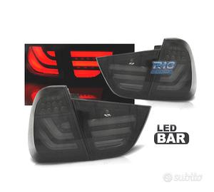FANALI BMW E91 TOURING LCI 08-12 LIGHT BAR SCURO
