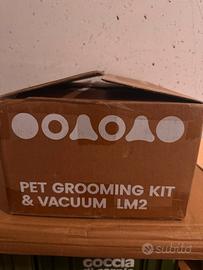Kit pet grooming e vacuum per animali