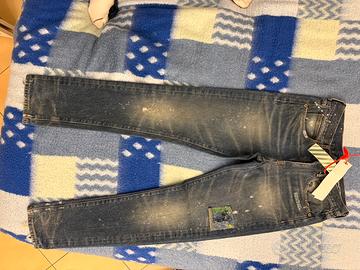 Jeans Off White Nuovi Autentici - Taglia 29