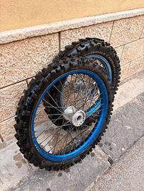cerchi excel TM 125 colore blu 