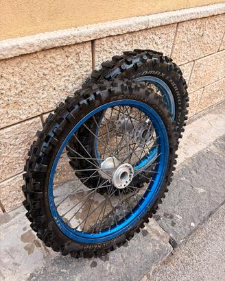 cerchi excel TM 125 colore blu 