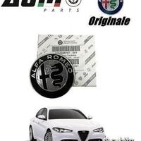 Emblema stemma logo nero anteriore alfa giulia