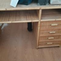 Scrivania in Vimini/Midollino