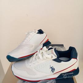 Scarpe sneakers Us Polo Assn bianche tg 45 nuove